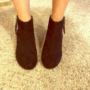 Black ankle boots